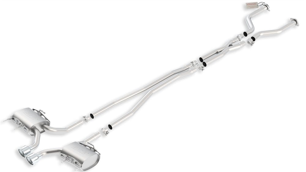 Borla Cat-Back Exhaust for 1996-2000 Honda Civic 6th Part #12662