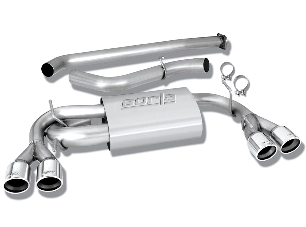 Borla Cat-Back Exhaust for 1992-1995 Honda Civic 5th Part #140312