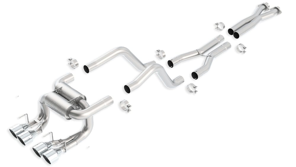 Borla Cat-Back Exhaust for 1996-2000 Honda Civic 6th Part #140422