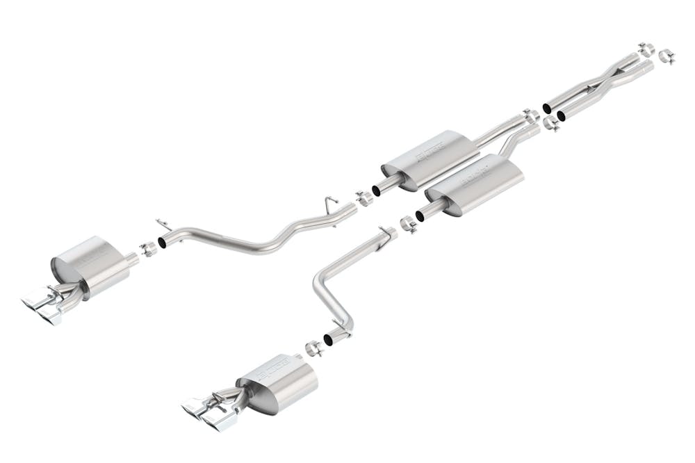Borla Cat-Back Exhaust for 1996-2000 Honda Civic 6th Part #140482