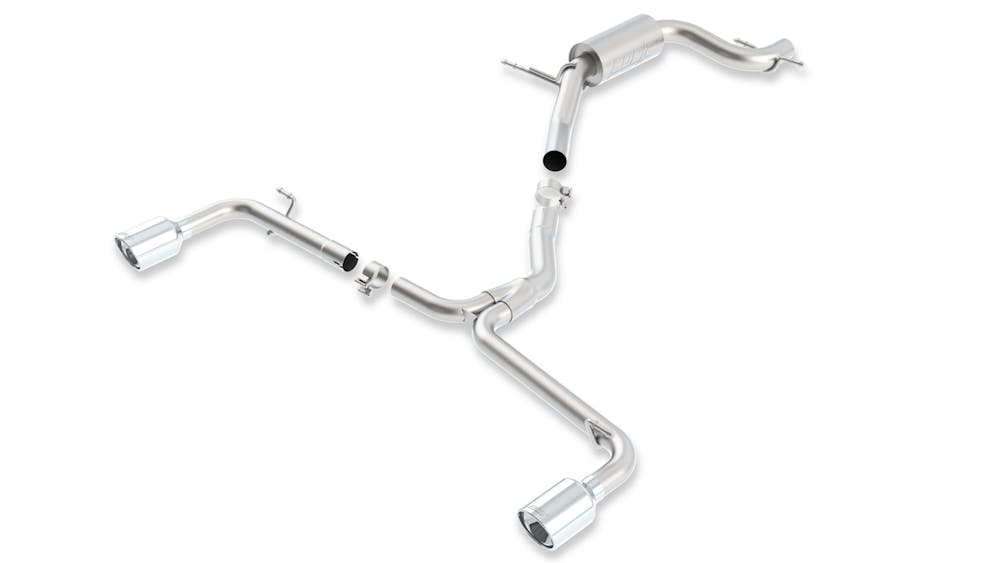 Borla Cat-Back Exhaust for 1992-1995 Honda Civic 5th Part #140485