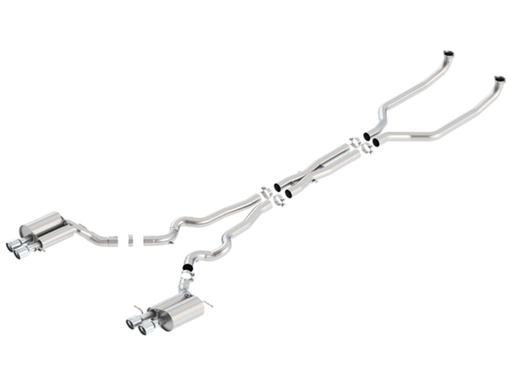 Borla Cat-Back Exhaust for 2001-2005 Honda Civic 7th Part #140511