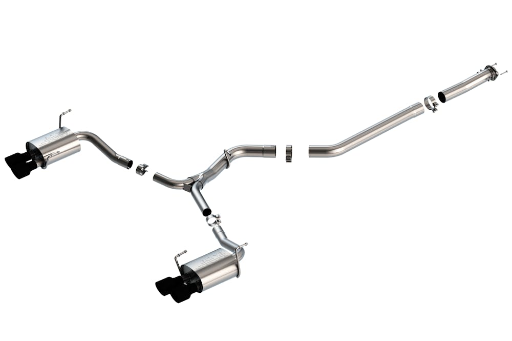 Borla Cat-Back Exhaust for 2006-2011 Honda Civic 8th Part #140595CB