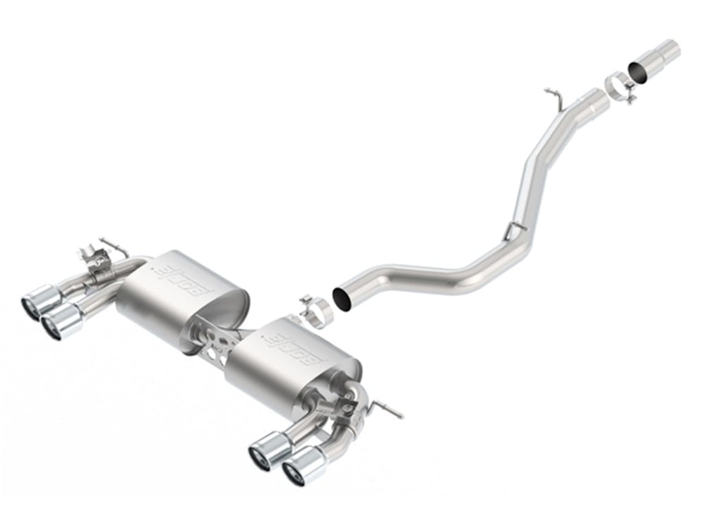 Borla Cat-Back Exhaust for 2016-2021 Honda Civic 10th Part #140643