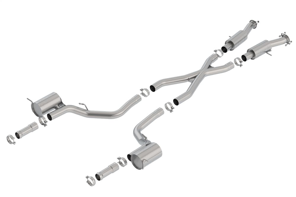 Borla Cat-Back Exhaust for 1992-1995 Honda Civic 5th Part #140755