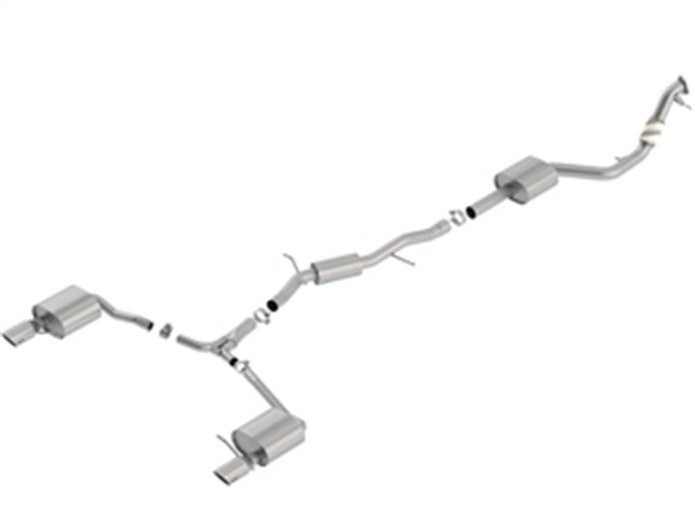 Borla Cat-Back Exhaust for 2006-2011 Honda Civic 8th Part #140761SB