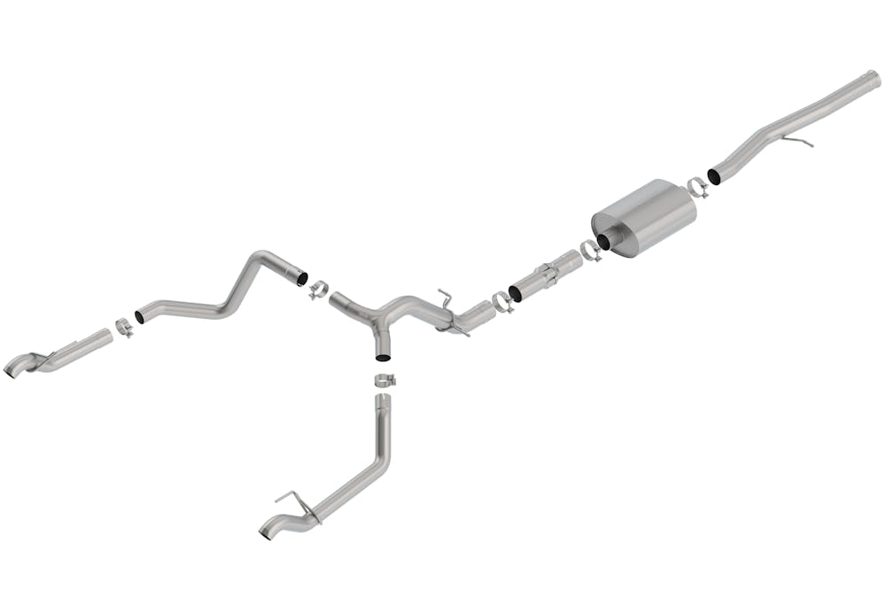 Borla Cat-Back Exhaust for 2001-2005 Honda Civic 7th Part #140775