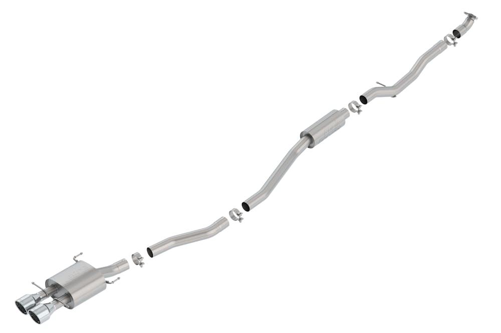 Borla Cat-Back Exhaust for 1992-1995 Honda Civic 5th Part #140777