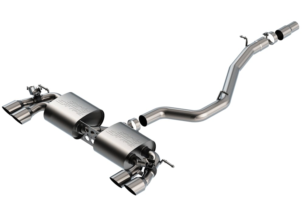 Borla Cat-Back Exhaust for 2022-2025 Honda Civic 11th Part #140830SB