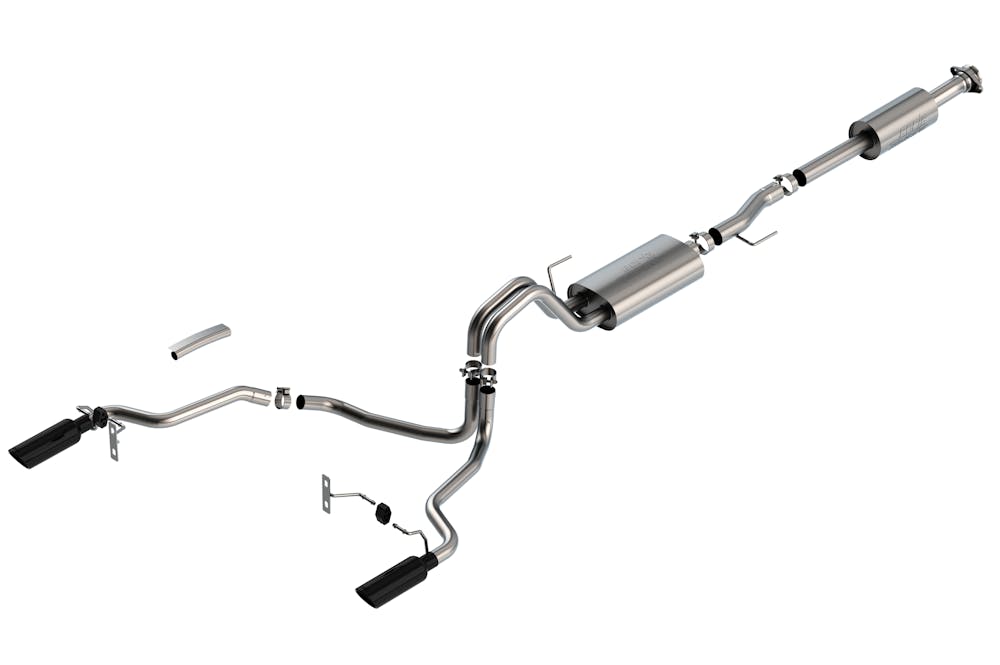 Borla Cat-Back Exhaust for 1996-2000 Honda Civic 6th Part #140862BC