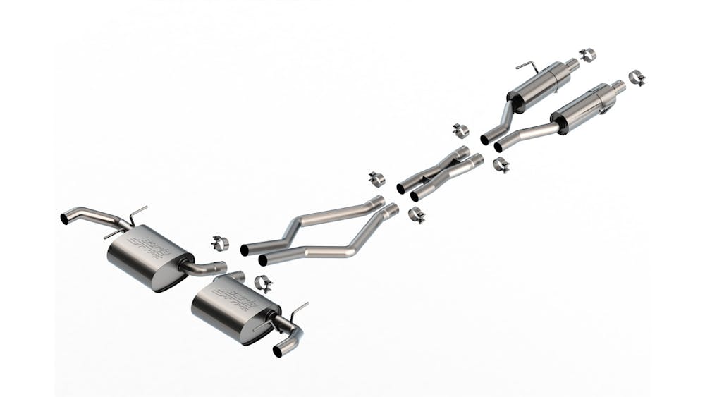 Borla Cat-Back Exhaust for 1996-2000 Honda Civic 6th Part #140955