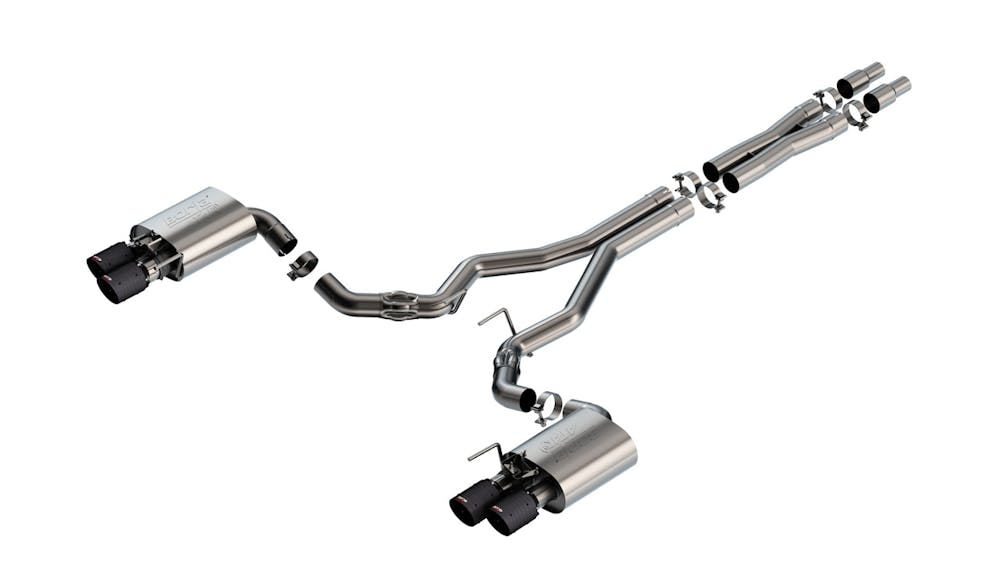 Borla Cat-Back Exhaust for 1992-1995 Honda Civic 5th Part #140963CFBA