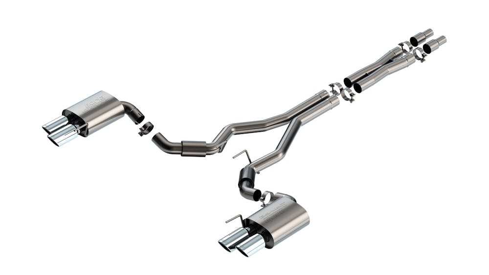 Borla Cat-Back Exhaust for 2001-2005 Honda Civic 7th Part #140969