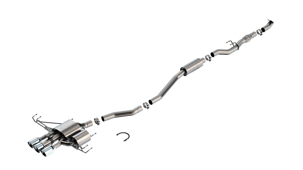 Borla Cat-Back Exhaust for 1992-1995 Honda Civic 5th Part #140986