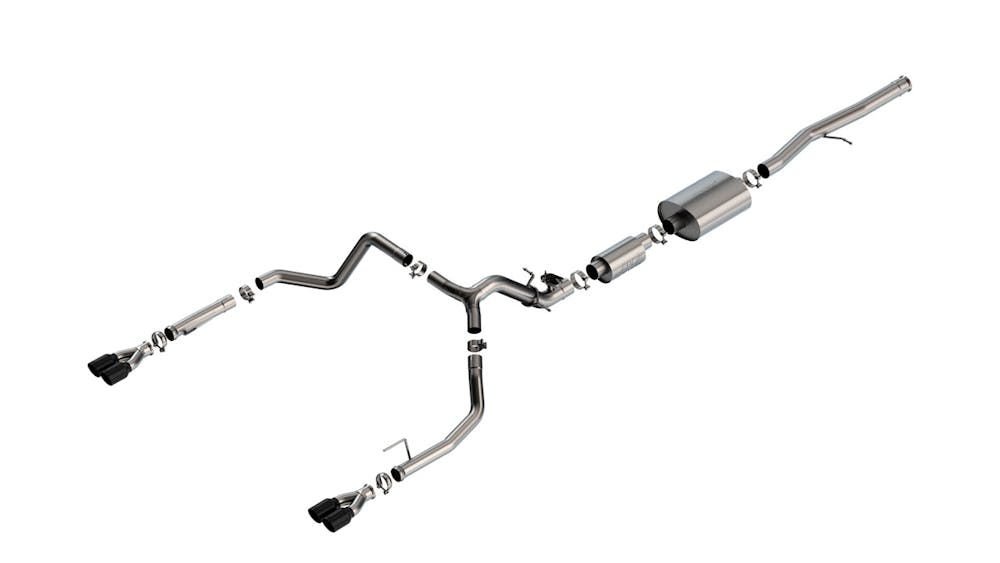 Borla Cat-Back Exhaust for 1996-2000 Honda Civic 6th Part #140994BC