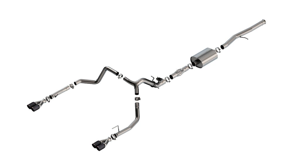 Borla Cat-Back Exhaust for 1992-1995 Honda Civic 5th Part #140997CFBA