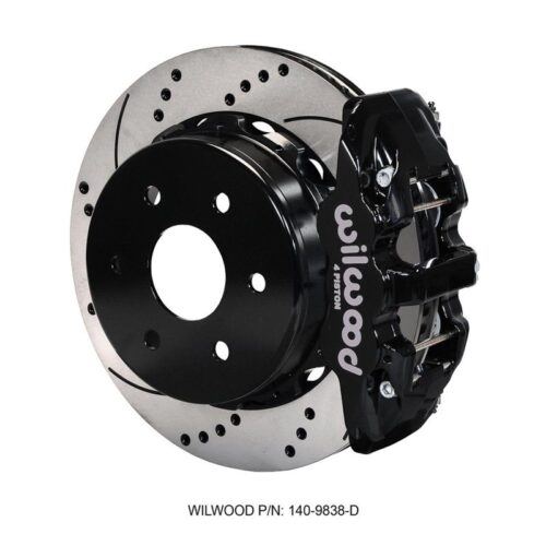 WILWOOD AERO4 RearTruck Kit,14.25, Drilled 1999-2010 GM 1500-SUV, 2 Piston OE C”