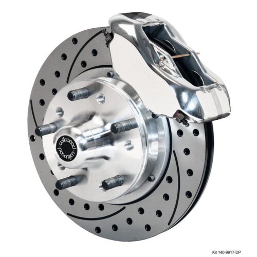 WILWOOD FDLI Front Kit,11.00,Drilled-Polished WWE ProSpindle”