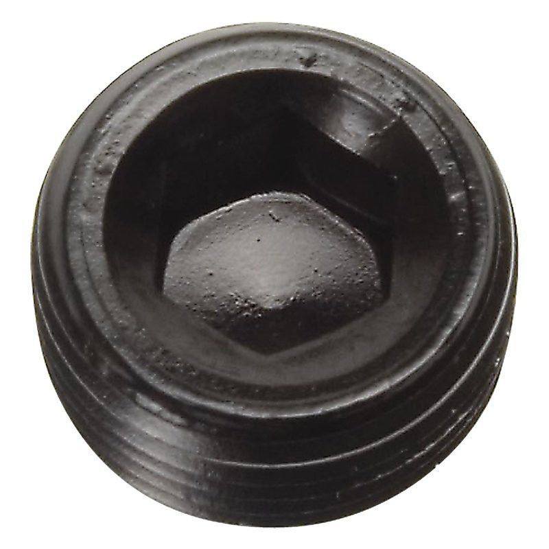 PLUG, ALLEN PIPE - 1/2" BLACK (1 PER PACK)