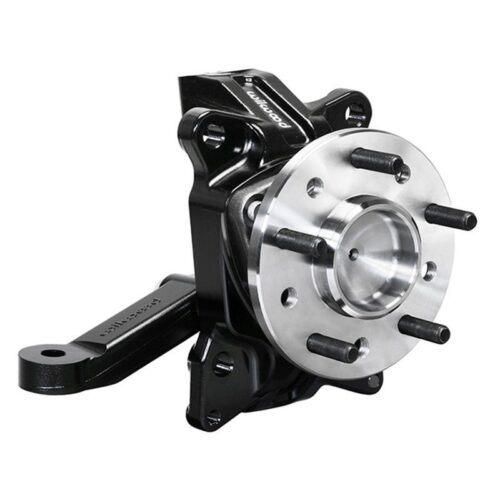 WILWOOD Spindle Kit,Pair,Aluminum w/ Hub & Steering Arm , 71-87C10 Pickup, 2.50″