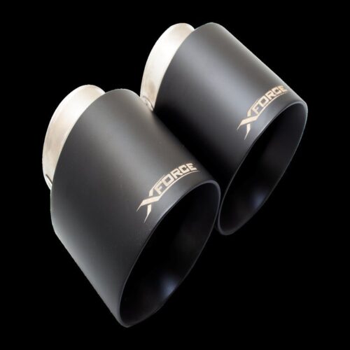 Xforce Toyota Supra GR Black tip option (for Xforce system only will NOT fit OEM