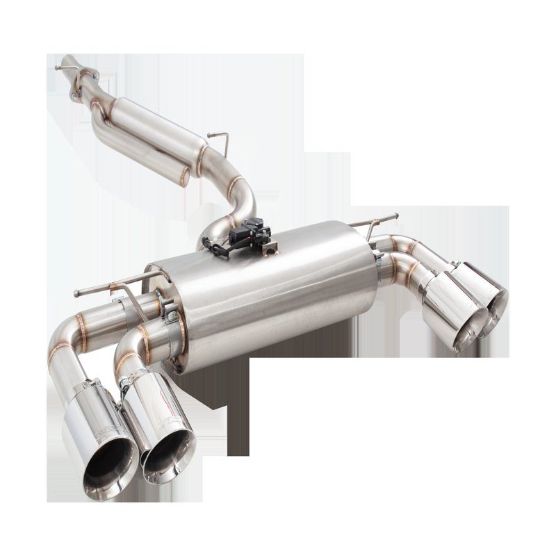 Xforce VW Golf Mark 7.5R 2017- Stainless steel 3' Cat-back system with Varex Muf - ESVW11VKCS