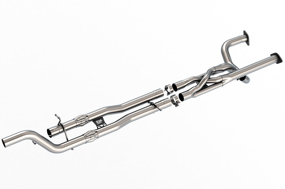 Borla Mid Pipe for 1996-2000 Honda Civic 6th Part #60717